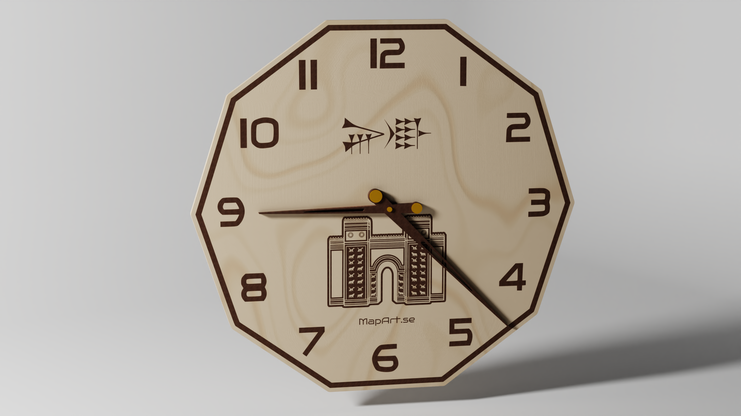 Dinar Monument - Wall Clock