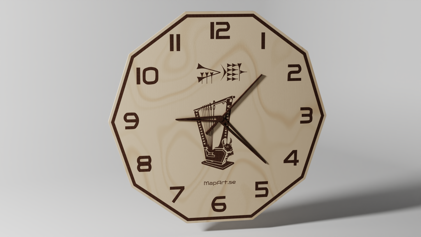 Dinar Monument - Wall Clock