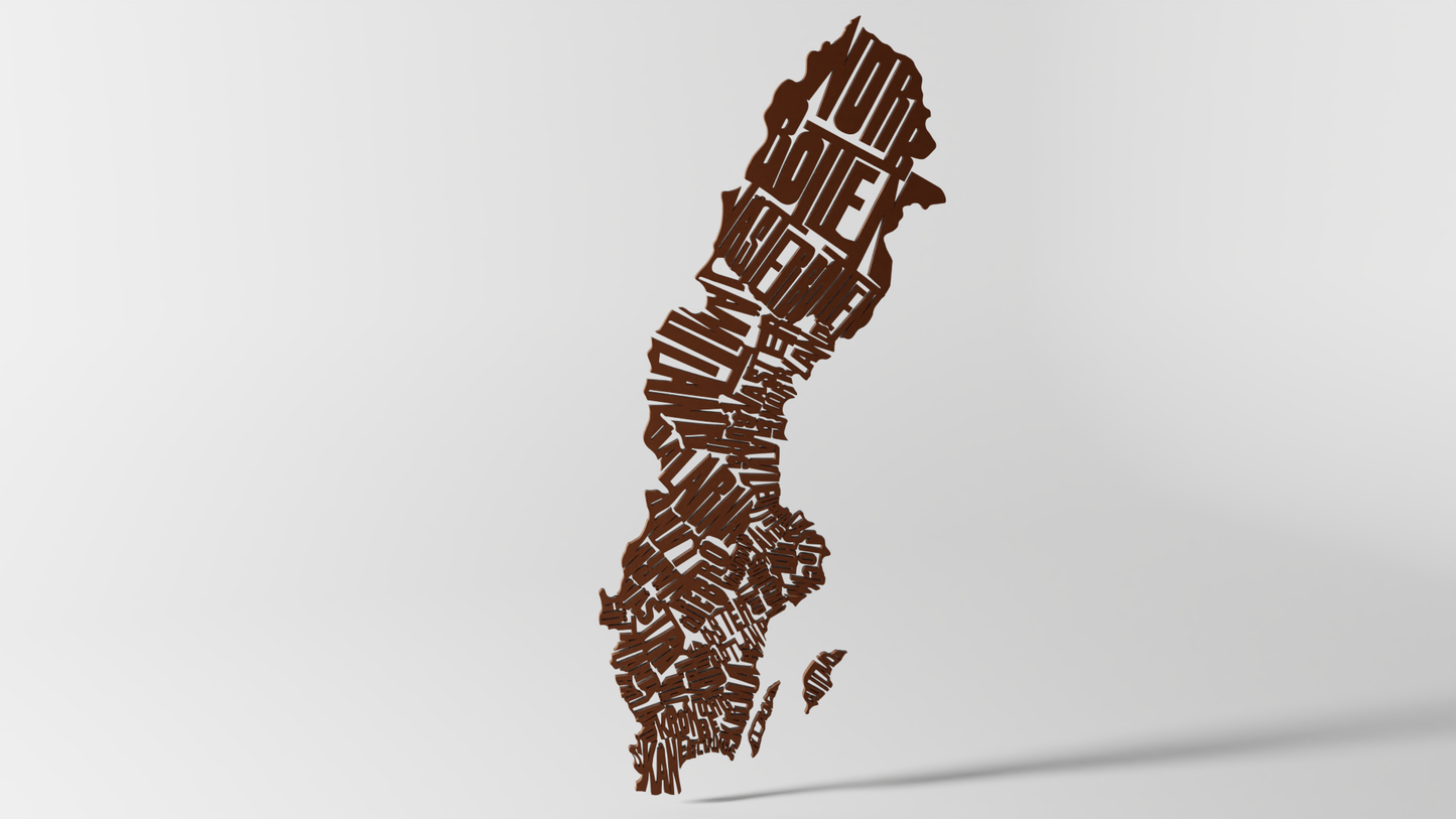 Sverige - Karta