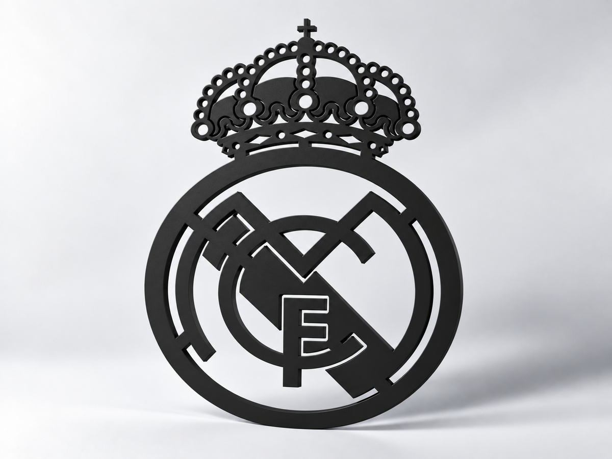 Real Madrid tavla brun